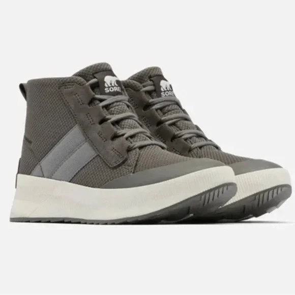 Sorel | Shoes | Sorel Mens Gray Hightop Sneakers | Poshmark display picture 1